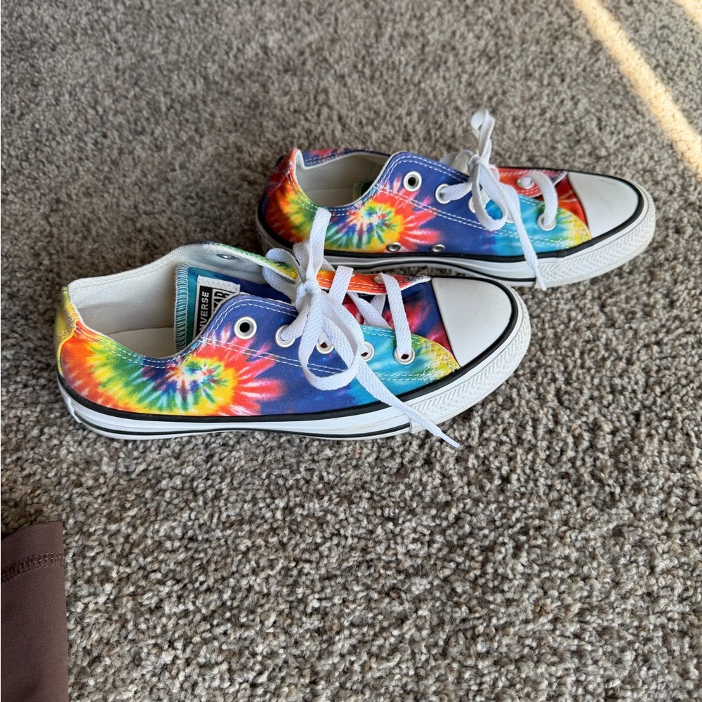 Converse Multicolor Tie-Dye Sneakers